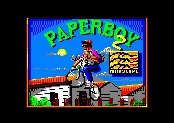 Paperboy 2 (UK) (1991) screen shot title